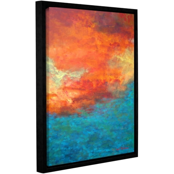 Herb Dickinson "Lake Reflections II" Floater-Framed Gallery-Wrapped Canvas
