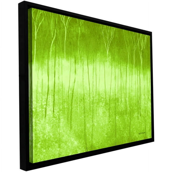 Herb Dickinson "Verda Forest 2" Floater-Framed Gallery-Wrapped Canvas