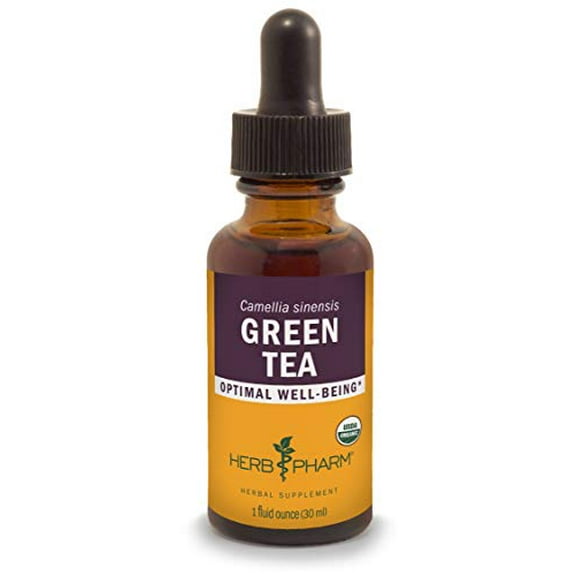 Herb Farm Green Tea Drops Herbal Supplement, 1 Oz