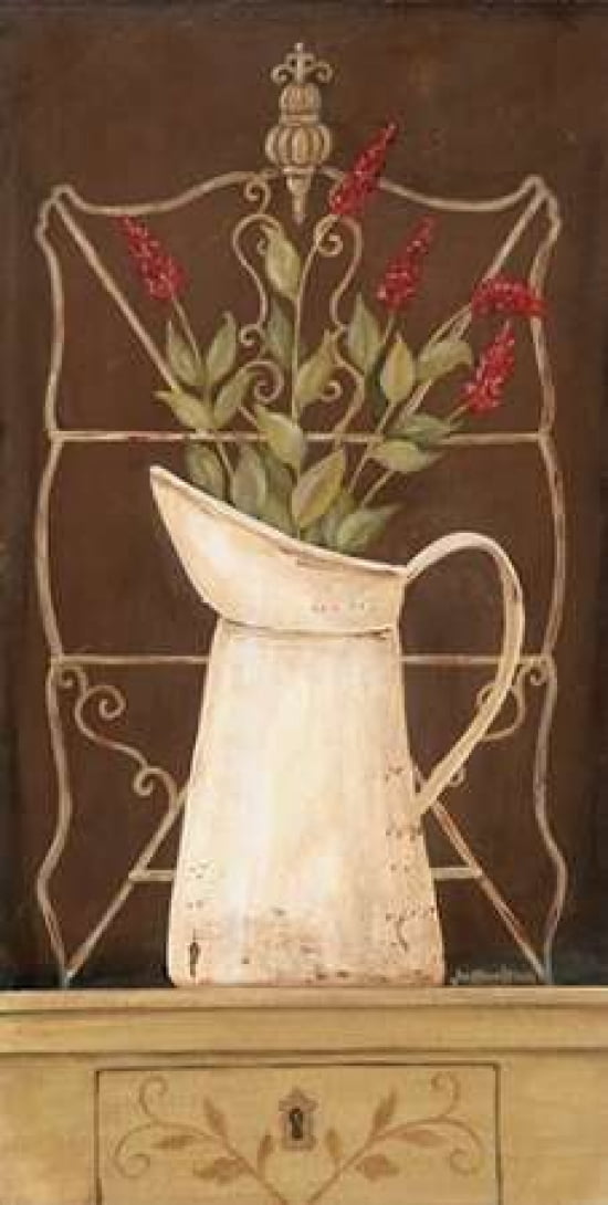 Herb Finial Canvas Art - Jo Moulton (24 x 48)