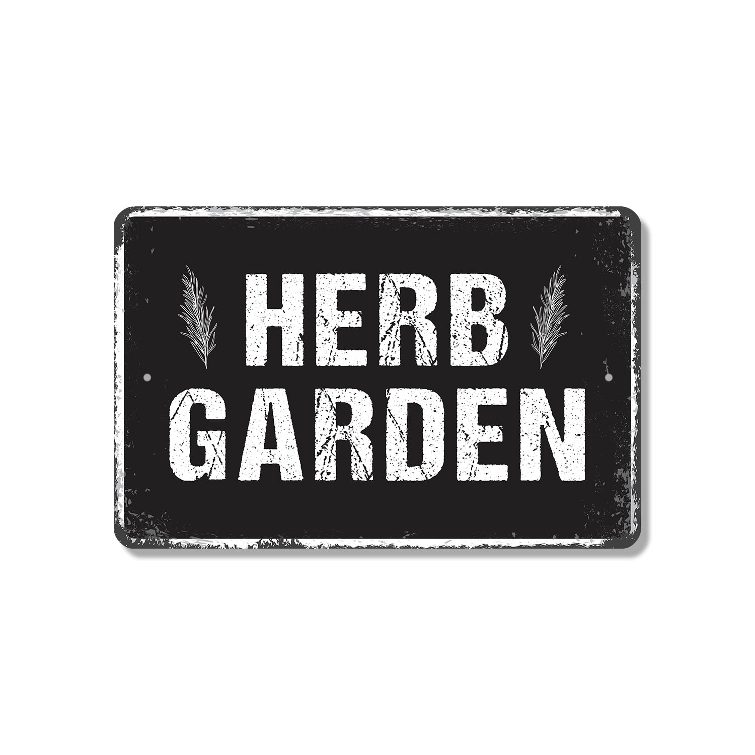 Herb Garden 8 Inch x 12 Inch Novelty Plastic Sign Snip Sniff Savor ...