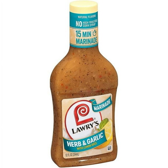 Herb & Garlic with Lemon Juice Marinade, 12 fl oz