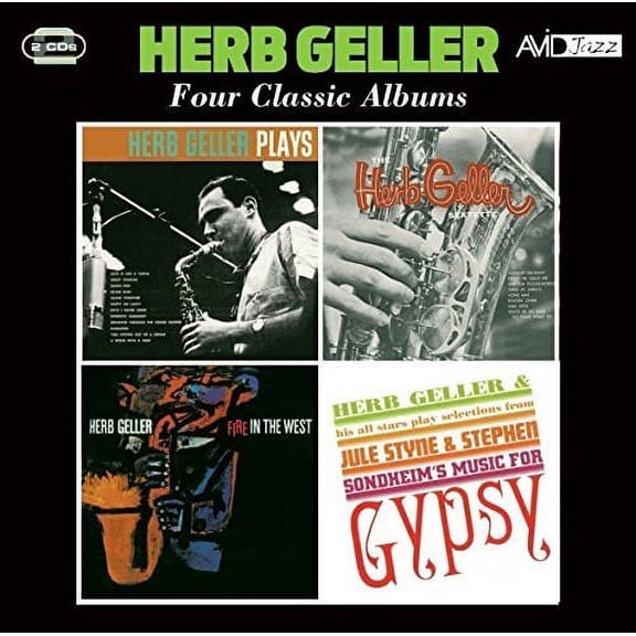 Herb Geller - Plays / Sextette / Fire In The West / Plays Gypsy - Music & Performance - CD