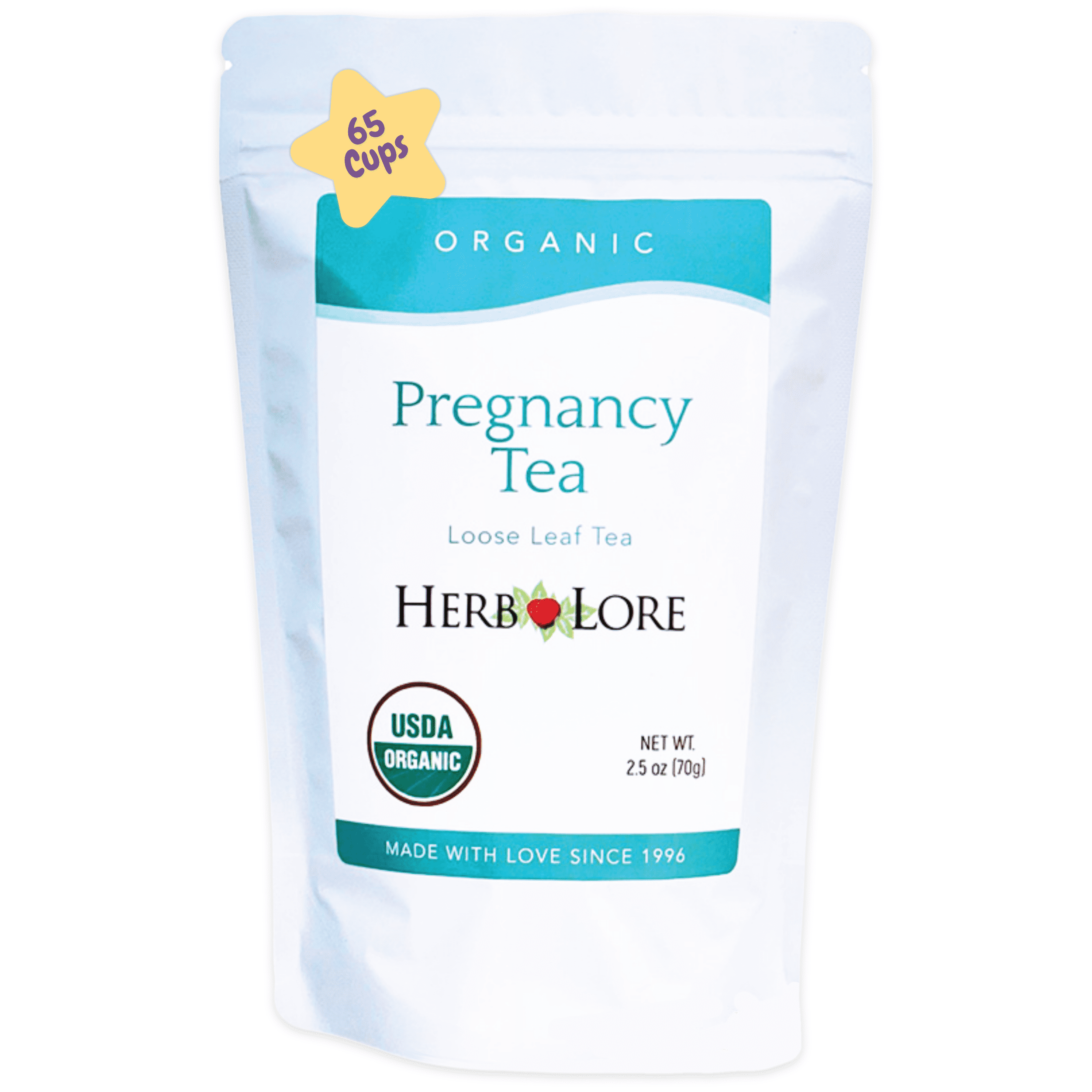 Herb Lore Organic Pregnancy Tea - Red Raspberry Leaf Tea for Pregnant ...
