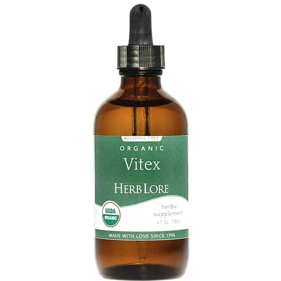Herb Lore Organic Vitex Tincture - Alcohol Free (4 fl oz)