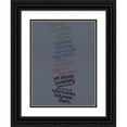 thumbnail image 1 of Herb Lubalin 15x18 Black Ornate Wood Framed Double Matted Museum Art Print Titled - Marriage Resembles a Pair of Shears (1965), 1 of 5