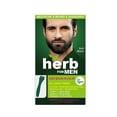 thumbnail image 1 of Herb For Men, PPD & Ammonia Free Mustache & Beard Dye, Vegan Natural Ingredients, Odorless, No More Skin Irritations from Coloring for Sensitive Skin – Soft Black, 1 of 8