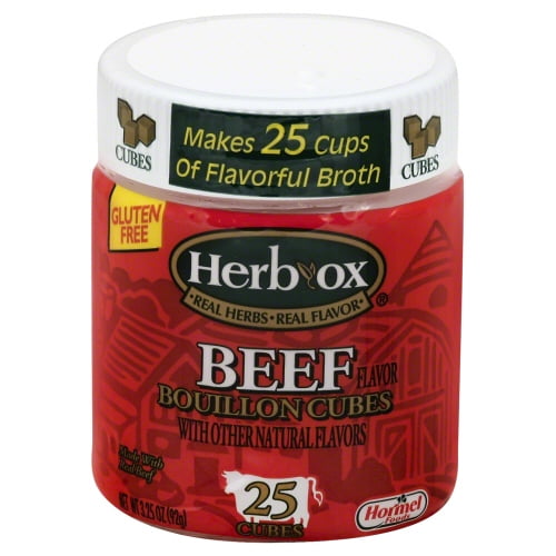 Herb Ox Beef Bouillon Cubes 3.25 oz (Pack of 12)