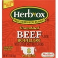 HerbOx Bouillon Packets Beef DHF10 Instant Broth & Seasoning 1.13 oz Box