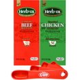 HerbOx Bouillon Variety Pack, 50 Count Box (Pack of 2) Granulated Beef