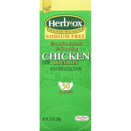 Herb Ox - Sodium Free Chicken Bouillon - 50ct