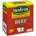 thumbnail image 1 of Herb-Ox Sodium Free Granulated Beef Bouillon, 8 Ct, 1.1 Oz, 1 of 4