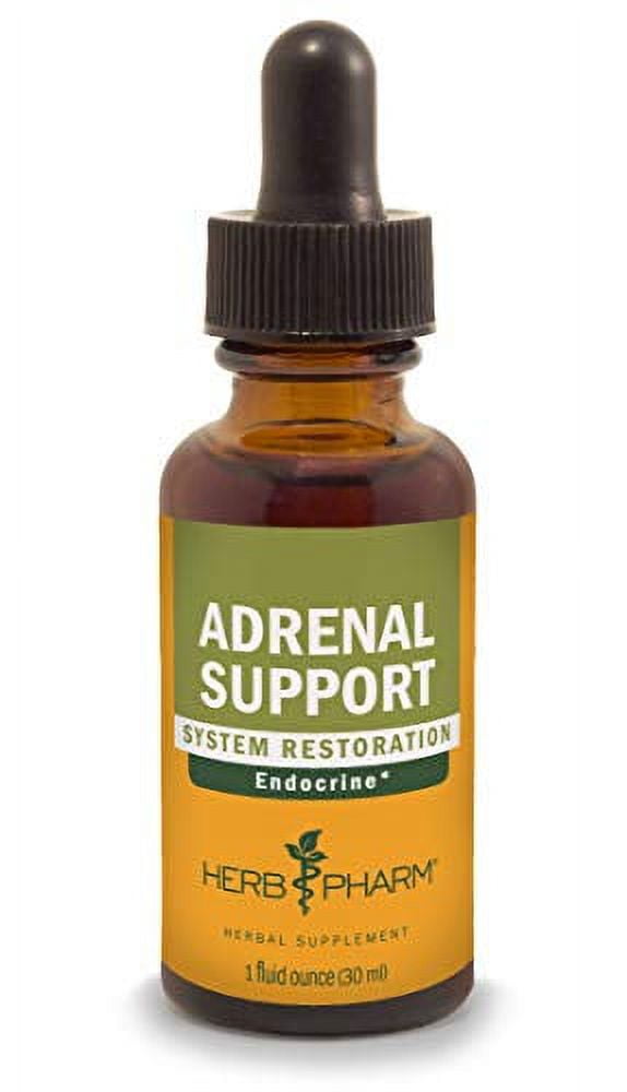 Herb Pharm Adrenal Support Liquid Herbal Formula with Eleuthero and