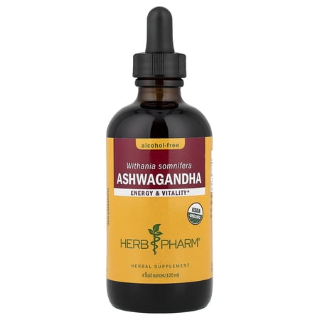 Herb Pharm Ashwagandha, Alcohol-Free, 4 fl oz (120 ml)