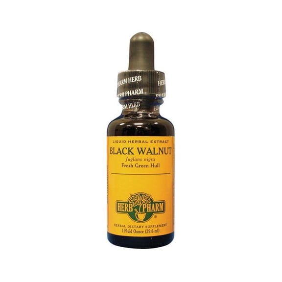 Herb Pharm Black Walnut Extract Herbal Supplement, 1 fl oz - 2 Pack