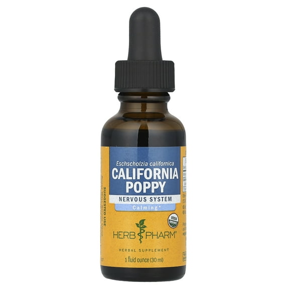 Herb Pharm California Poppy, 1 fl oz (30 ml)