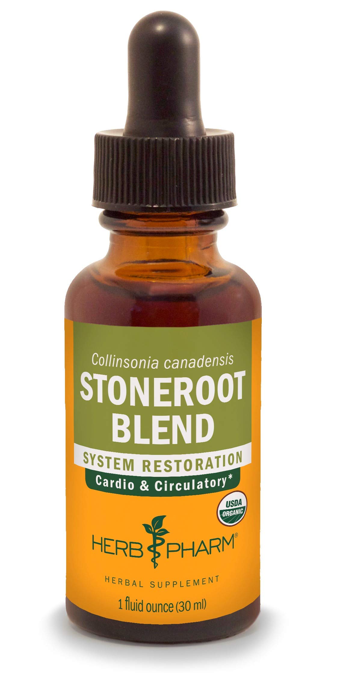 Herb Pharm Certified Organic Stoneroot Blend Liquid Extract for