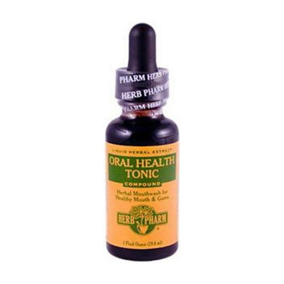Herb Pharm Oral Health Tonic Compound Liquid Herbal Extract - 1 fl oz