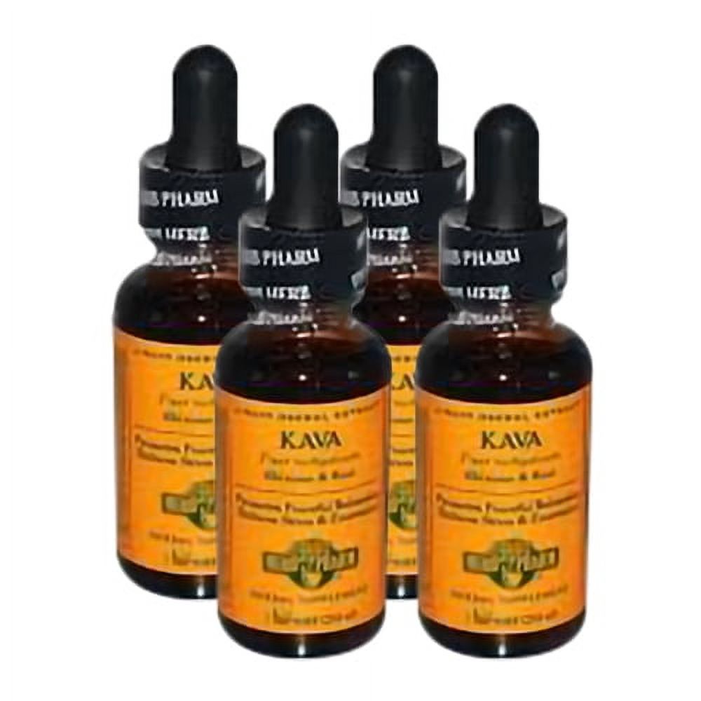 Herb Pharm Pharma Kava Extract 1 oz ( 4 Pack )