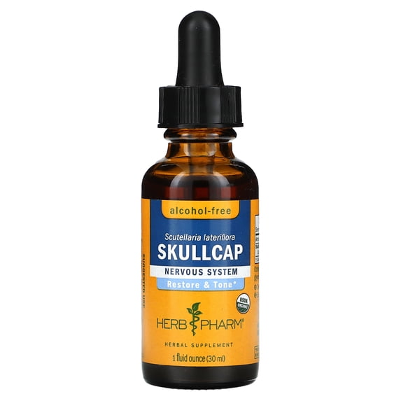 Herb Pharm Skullcap, Alcohol-Free, 1 fl oz (30 ml)