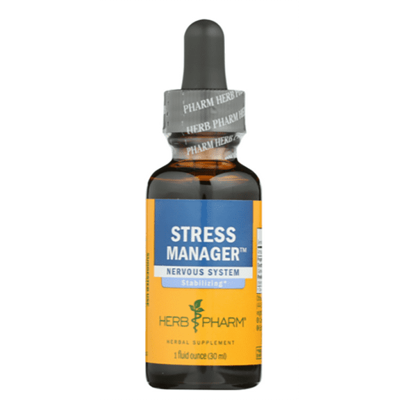 Stress Manager Compound Herb Pharm 1 Ounce Liquid