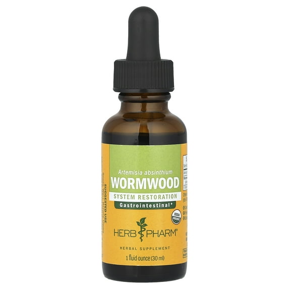 Herb Pharm Wormwood Liquid Herbal Extract - 1 fl oz