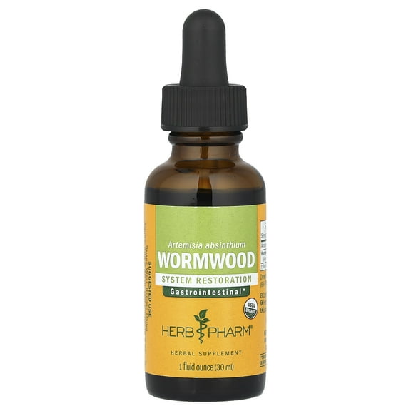 Herb Pharm Wormwood Liquid Herbal Extract - 1 fl oz