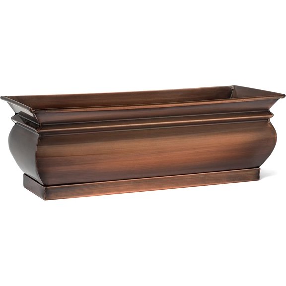 Herb Planter Pots Succulent Window Box Rectangular Indoor Outdoor Flower Garden Planters Dimensions 16 x 6 x 5.75 Inches