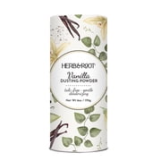 Herb & Root Vanilla Scented Talc Free Dusting Powder | Body Powder for Women & Men | 6 oz