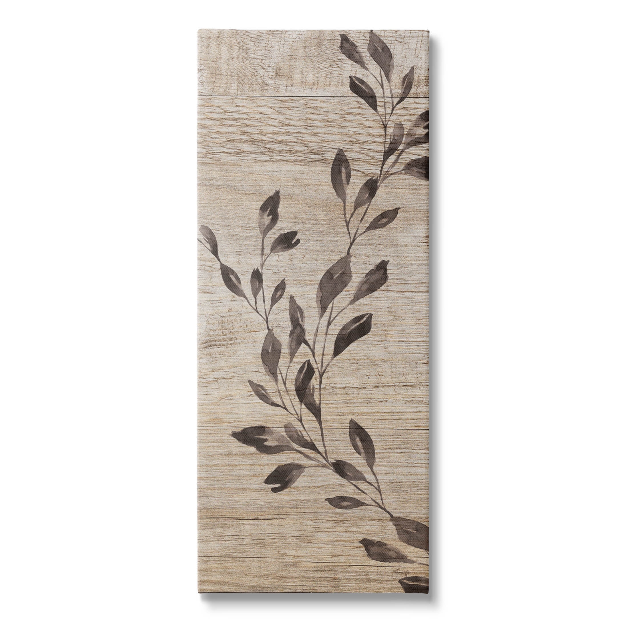 Herb Sprig Botanical Plant Botanical & Floral Graphic Art Gallery Wrapped Canvas Print Wall Art