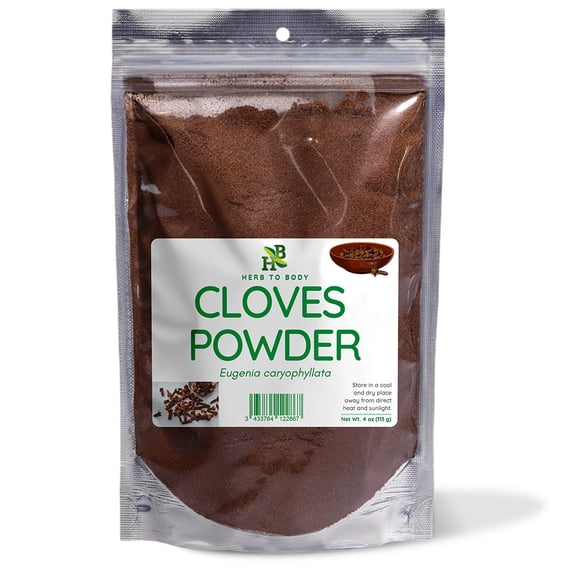 Herb To Body Cloves Powder | Eugenia Caryophyllata | Wildcrafted | 4oz
