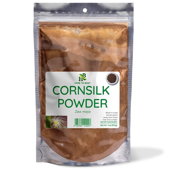 Herb To Body Cornsilk Powder | Zea Mays | Wildcrafted | 4oz