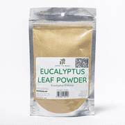 Herb To Body Dried Eucalyptus Leaves Powder   4 oz, Wildcrafted Eucalyptus Globulus for Herbal Tea, Aromatherapy, and Natural Wellness Uses