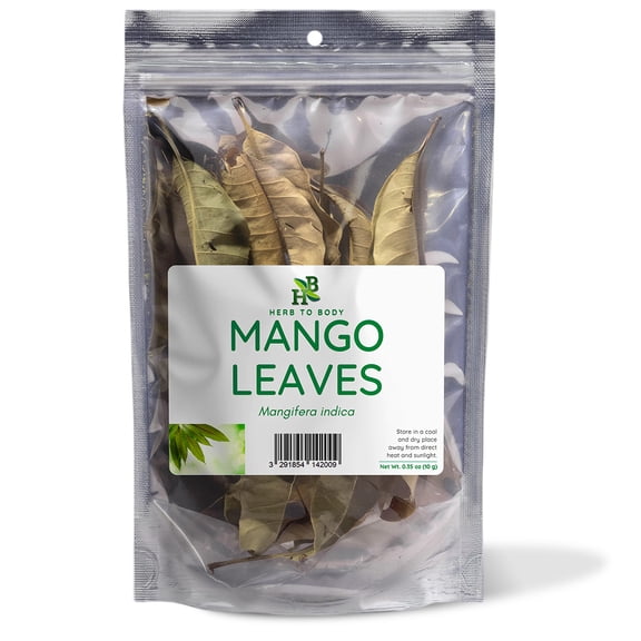 Herb To Body Mango Leaves | Mangifera Indica | Wildcrafted | 10g