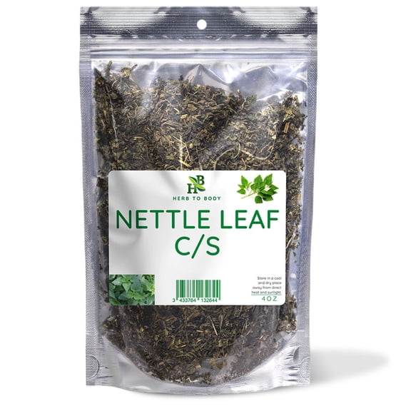 Herb To Body Nettle Leaf C/S | Cut & Sifted | Urtica Dioica | Wildcrafted | 4oz