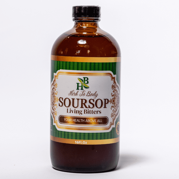 Herb To Body Soursop Living Bitter 16 Ounce