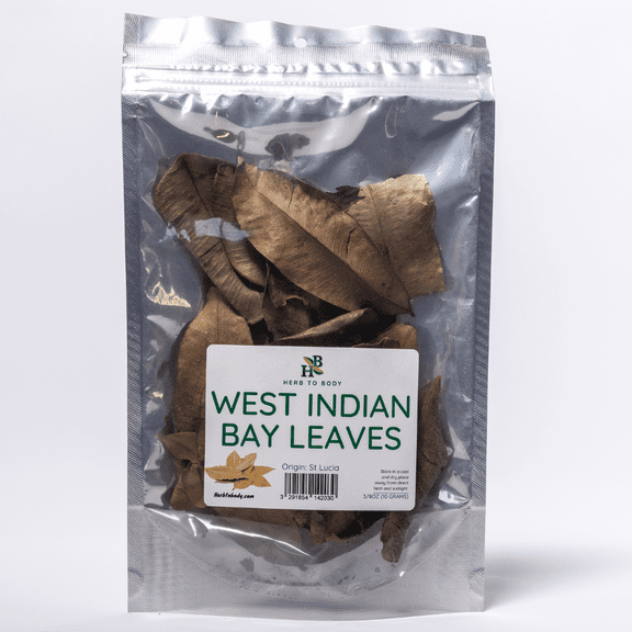 Herb To Body West Indian Bay Leaves | Pimenta racemosa | Wildcrafted | 10 Grams