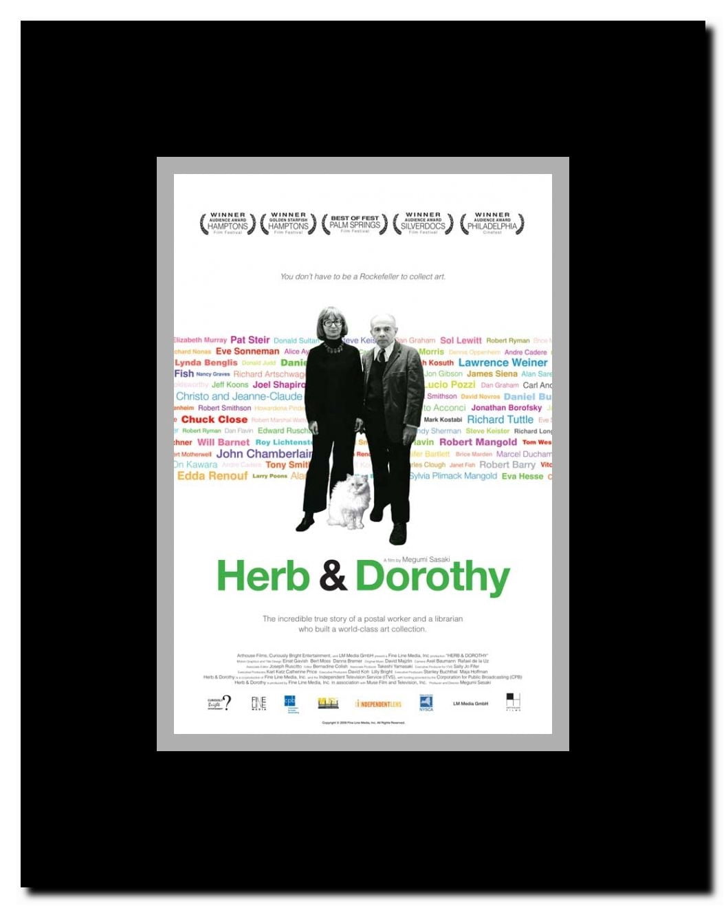 Herb and Dorothy Framed Movie Poster
