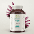 thumbnail image 1 of HerbEra Onion Capsules, Herbal Dietary Supplement for Antioxidant Support, Onion (Allium Cepa) Dried Bulb Capsules, Natural, 120 Capsules, 1 of 5