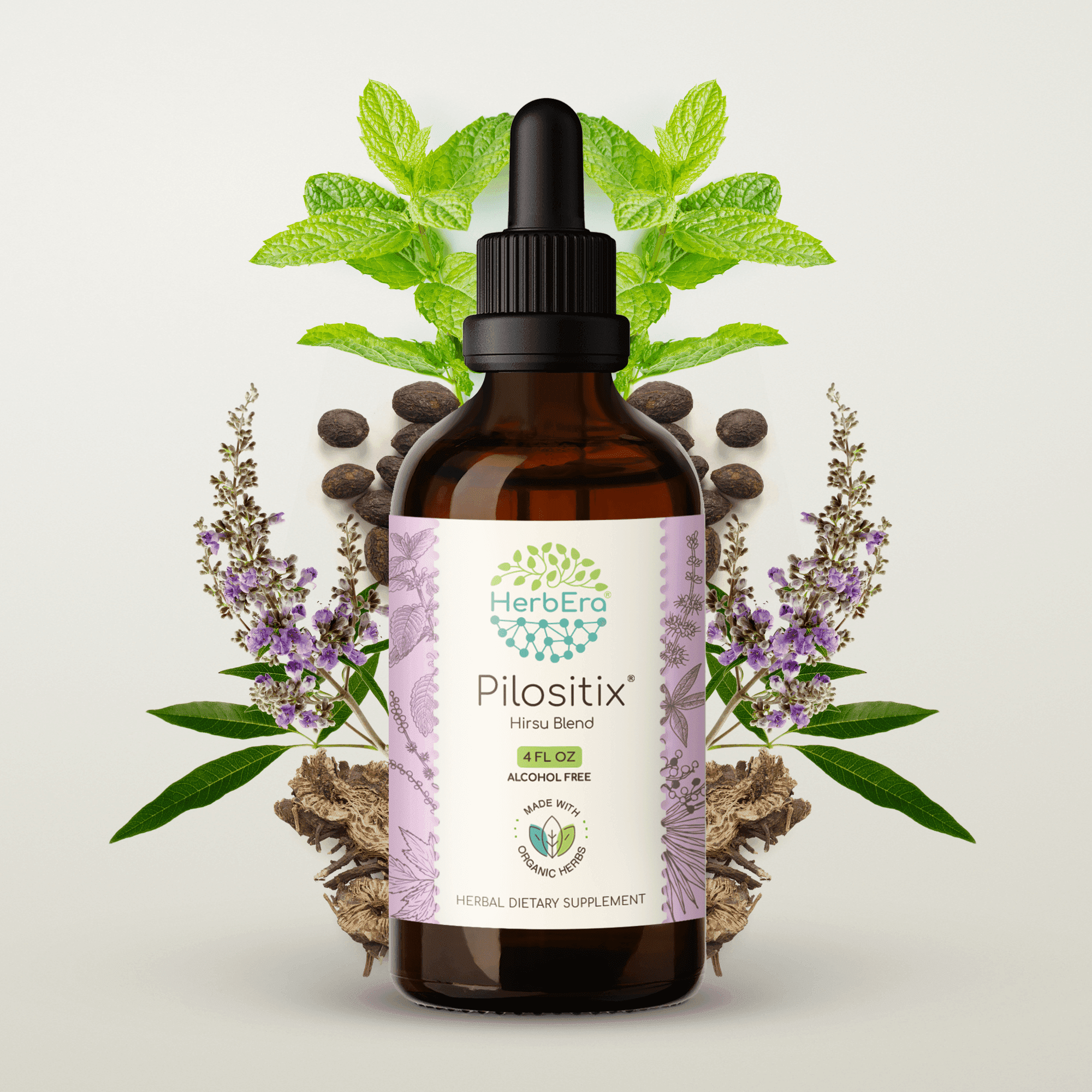 HerbEra Pilositix Extract, Dietary Supplement Herbal Formula, Made from ...