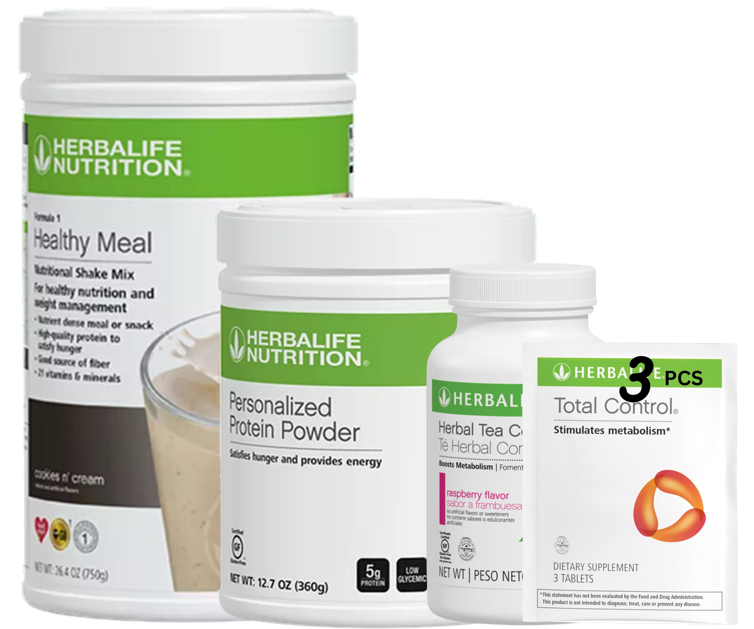 HERBALIFE Healthy Meal プロテイン ドリンク 4缶セット Protein Drink Mix Plain 550g | Herbalife Japan