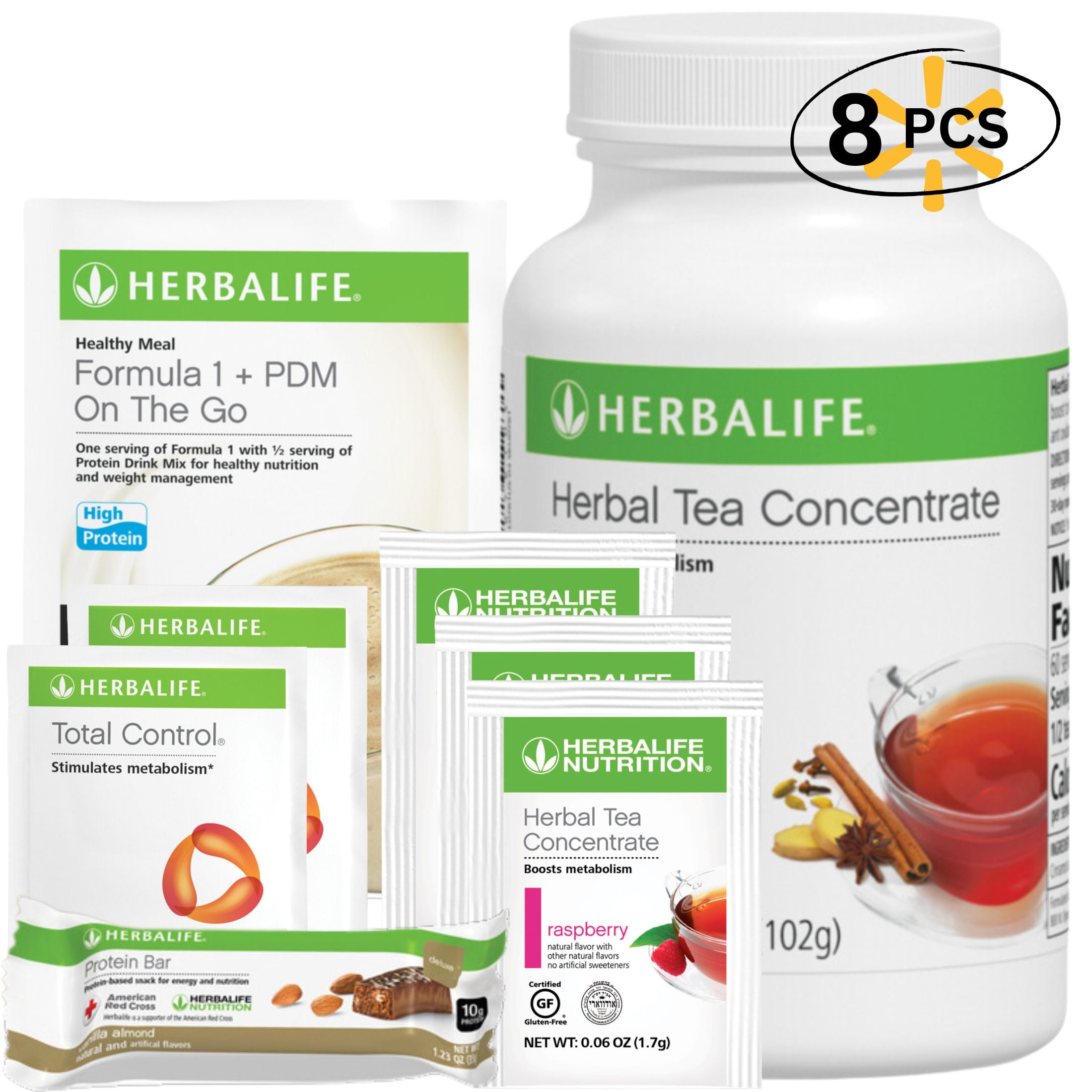 Herba life. Herbal Tea Chai 3.53 oz w/ Sample Pack (Total Control 