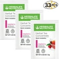 thumbnail image 1 of Herba life. Herbal Tea Concentrate: Raspberry Flavor Gluten Free, Naturally Flavored (33 Packets), 1 of 6