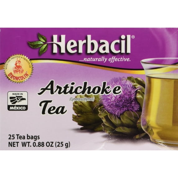Herbacil Artichoke Tea Te De Alcachofa 25 Bags