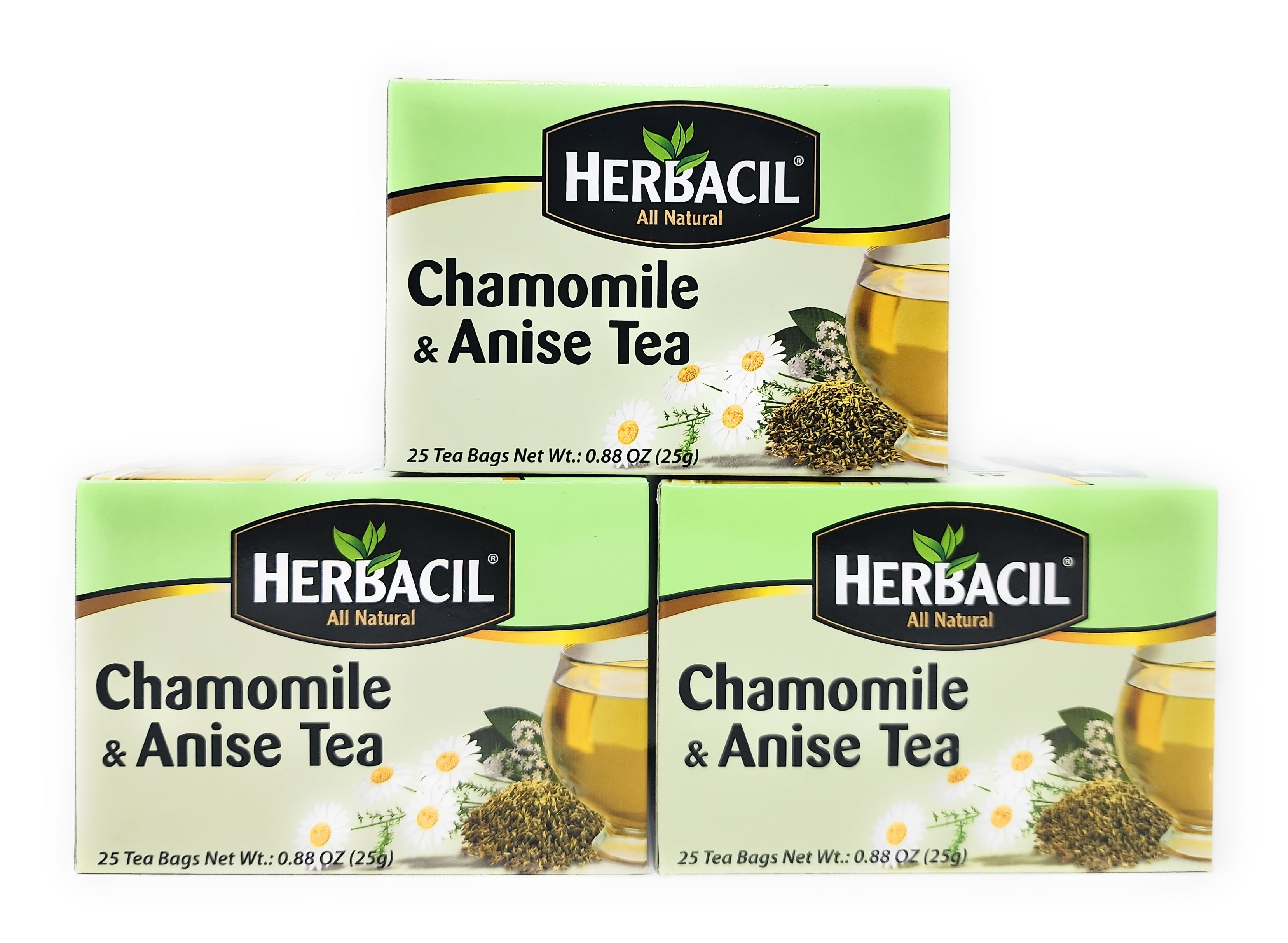 Herbacil | Chamomile & Anise Tea | 3 Pack