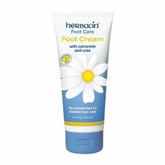 Herbacin Foot Care Foot Cream - 3.4 Oz, 3 Pack
