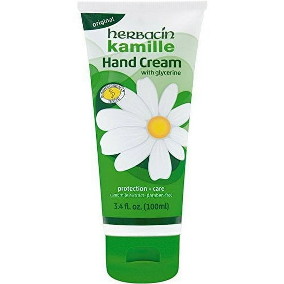 Herbacin Kamille with Glycerine Hand Cream 3.4 oz