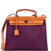 Herbag Zip Leather and Toile 31 By Rebag
