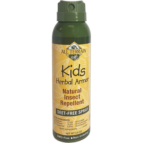 Herbal Armor DEET-Free Pump Spray 4oz. Insect Repellent| Plant-Based and All-Natural Bug Repellent | Safe for Family and Pets | Mosquito and Bug Protection
