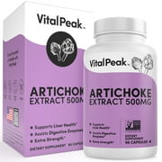 Herbal Artichoke Supplement - Artichoke Extract Capsules for Enhanced Liver Health & Digestive Relief by Vital Peak